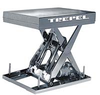 Подъемный стол компании Trepel (Германия)